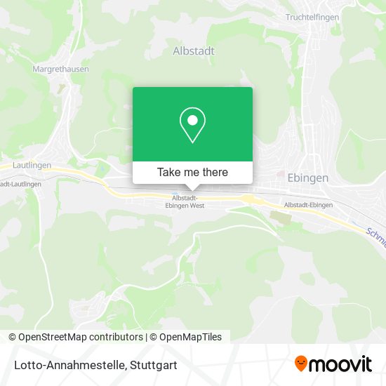 Lotto-Annahmestelle map