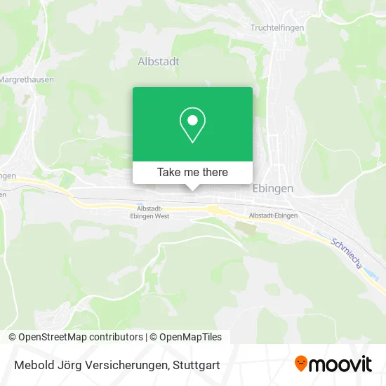 Карта Mebold Jörg Versicherungen