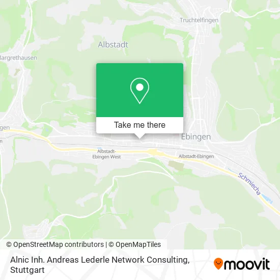 Карта Alnic Inh. Andreas Lederle Network Consulting