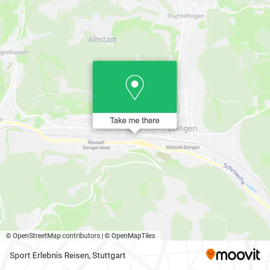 Карта Sport Erlebnis Reisen