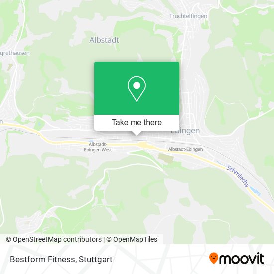 Bestform Fitness map