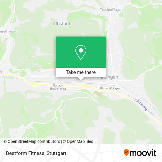 Карта Bestform Fitness