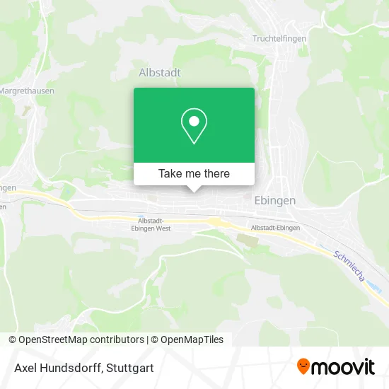 Карта Axel Hundsdorff