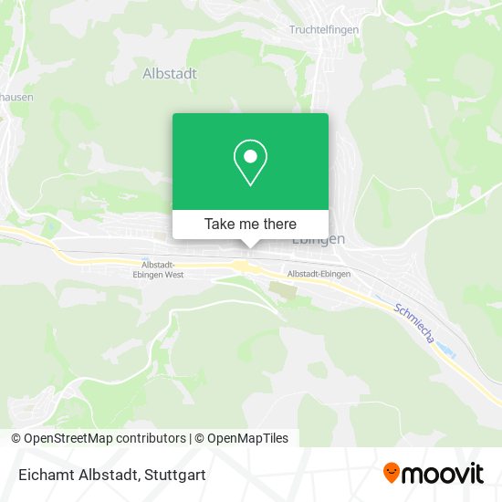 Карта Eichamt Albstadt