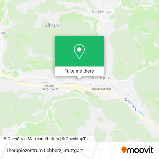 Карта Therapiezentrum Lebherz