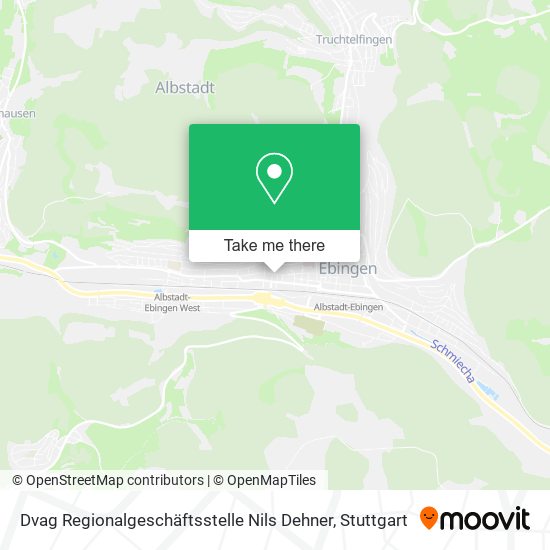 Карта Dvag Regionalgeschäftsstelle Nils Dehner