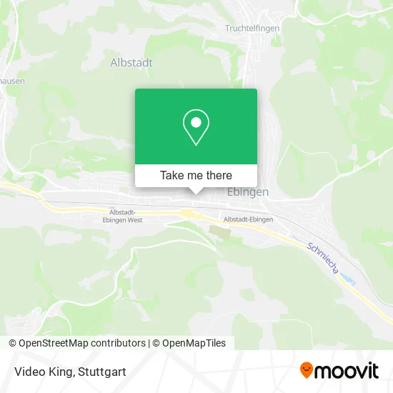 Video King map