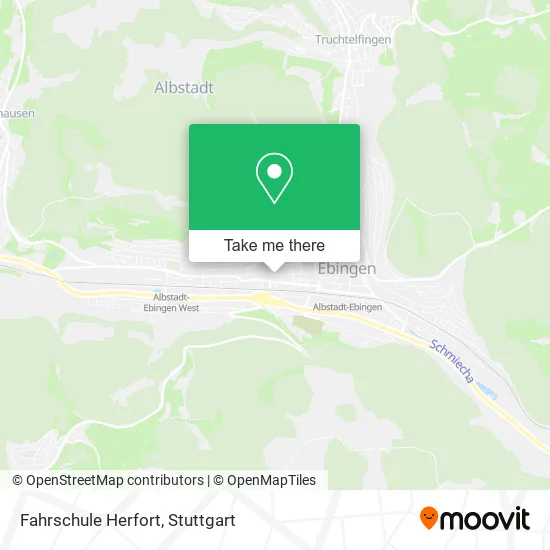 Карта Fahrschule Herfort