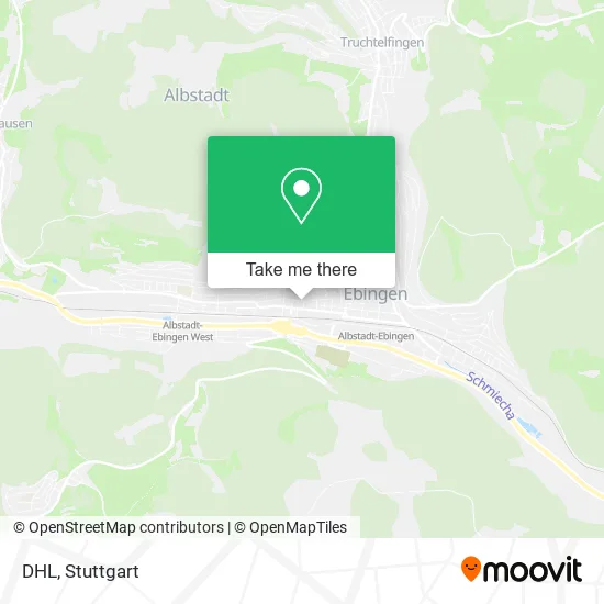 Карта DHL