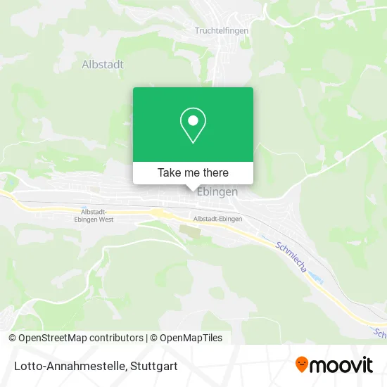 Lotto-Annahmestelle map