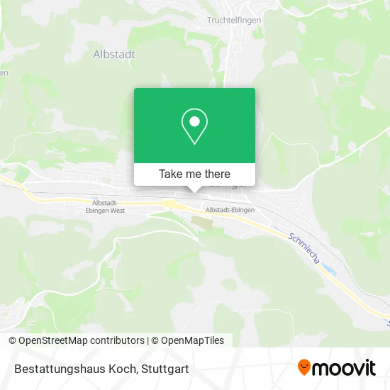 Карта Bestattungshaus Koch