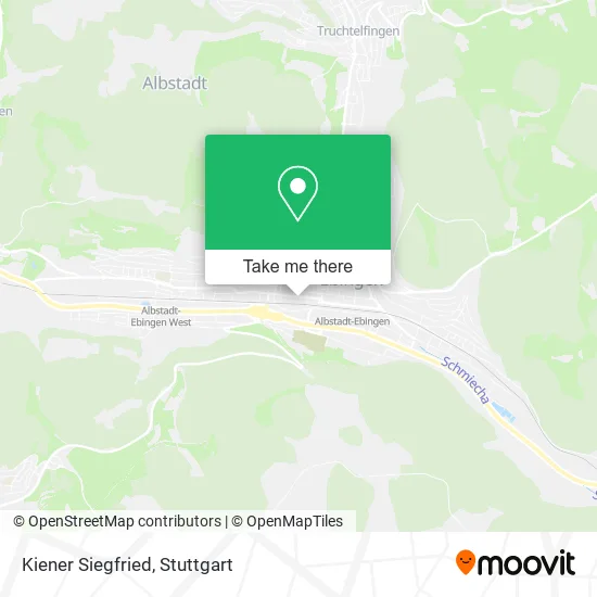 Карта Kiener Siegfried