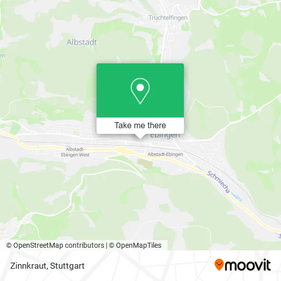 Карта Zinnkraut