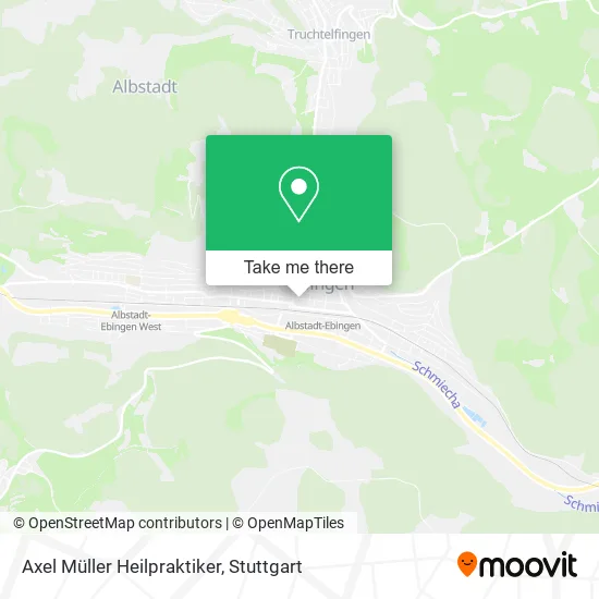 Карта Axel Müller Heilpraktiker