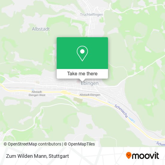 Карта Zum Wilden Mann