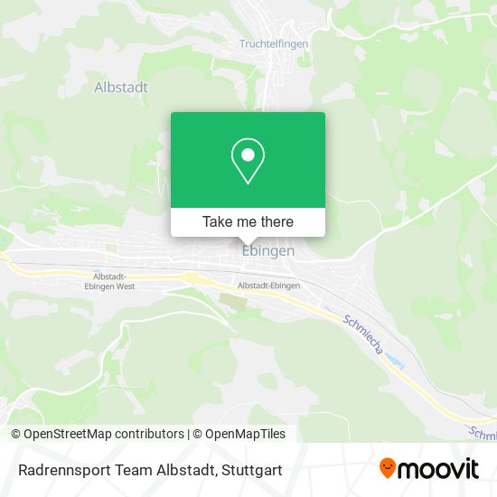 Radrennsport Team Albstadt map