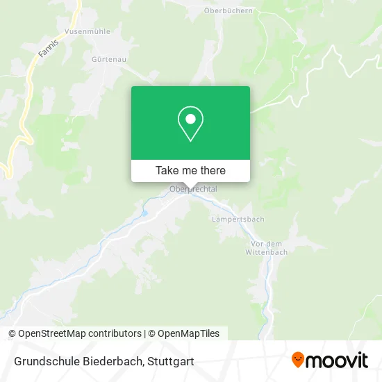 Карта Grundschule Biederbach