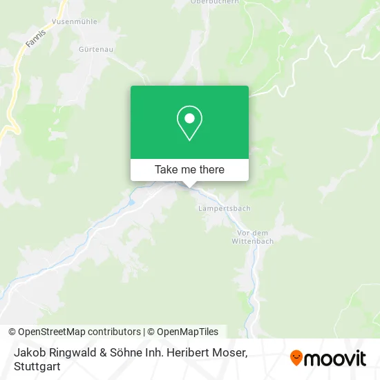 Карта Jakob Ringwald & Söhne Inh. Heribert Moser