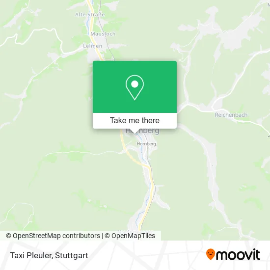 Карта Taxi Pleuler