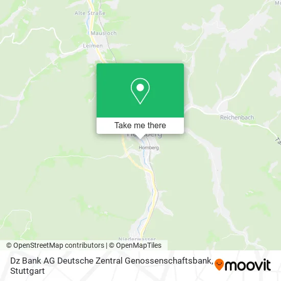 Карта Dz Bank AG Deutsche Zentral Genossenschaftsbank