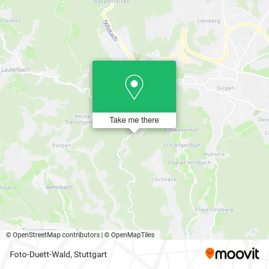 Карта Foto-Duett-Wald