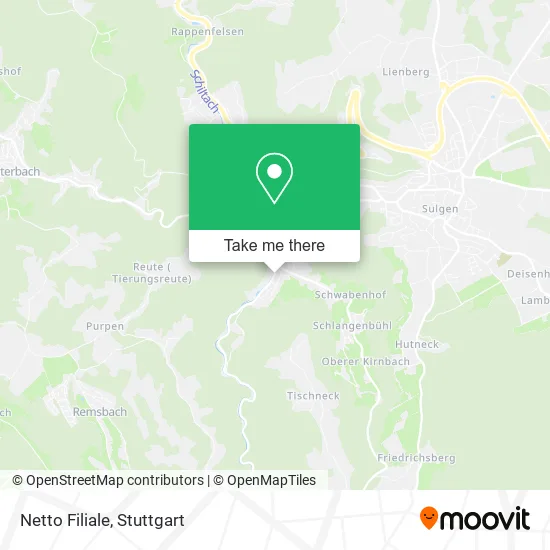 Карта Netto Filiale