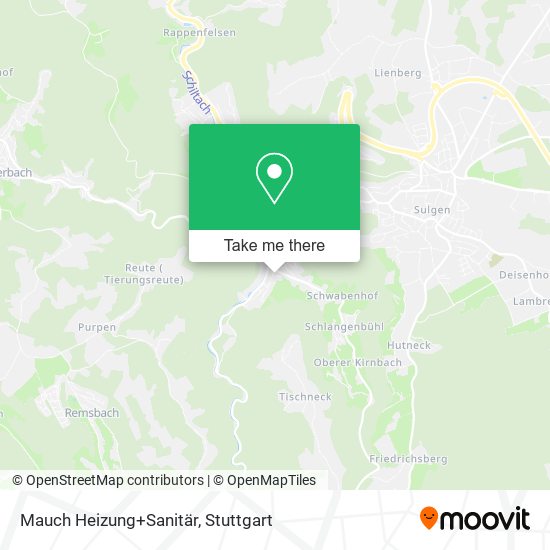 Карта Mauch Heizung+Sanitär