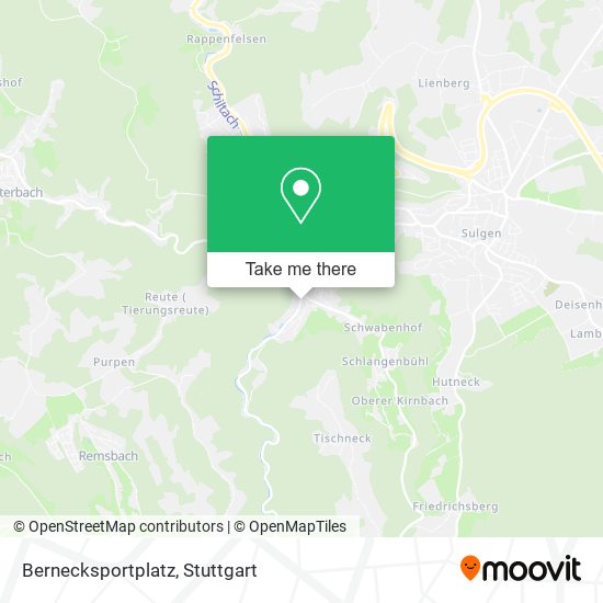 Bernecksportplatz map