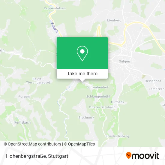 Карта Hohenbergstraße