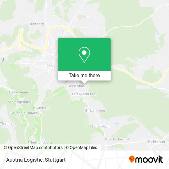 Карта Austria Logistic