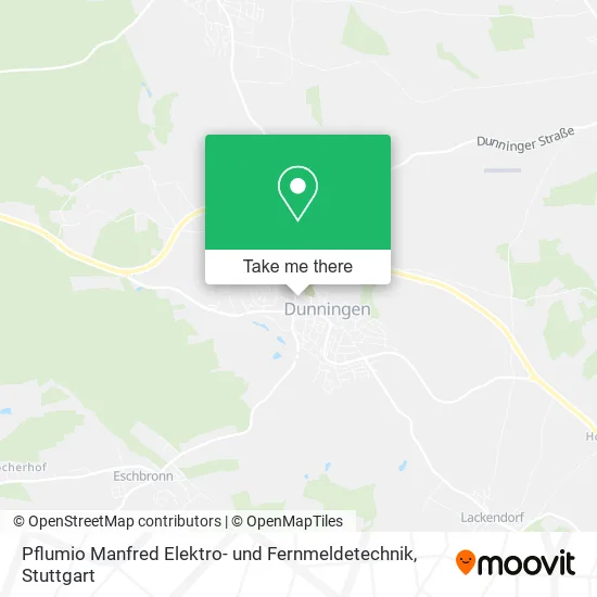 Карта Pflumio Manfred Elektro- und Fernmeldetechnik