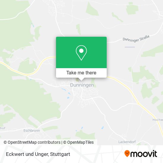 Карта Eckwert und Unger