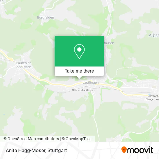 Карта Anita Hagg-Moser