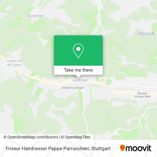 Friseur Hairdresser Peppe Parrucchieri map