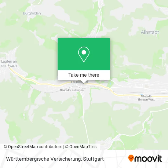 Карта Württembergische Versicherung