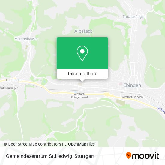 Gemeindezentrum St.Hedwig map