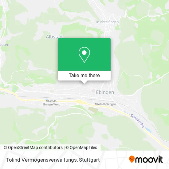 Карта Tolind Vermögensverwaltungs