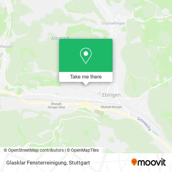 Карта Glasklar Fensterreinigung