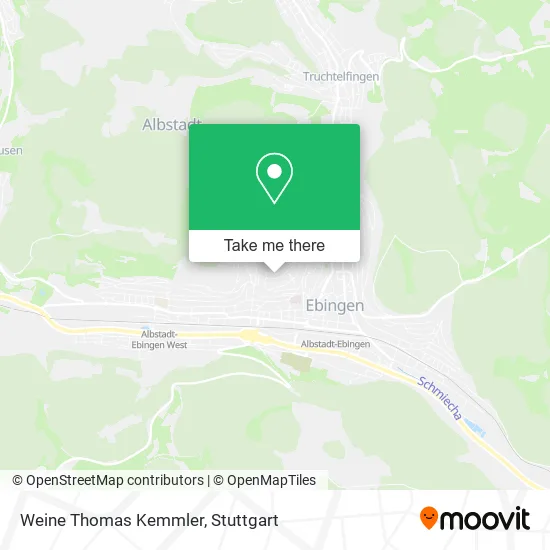 Карта Weine Thomas Kemmler