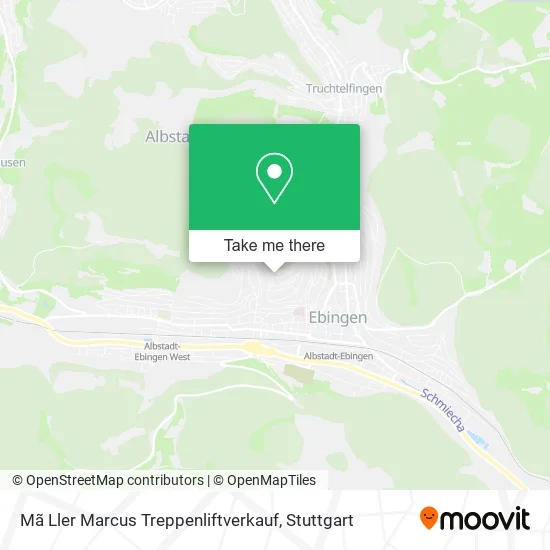 Карта Mã Ller Marcus Treppenliftverkauf