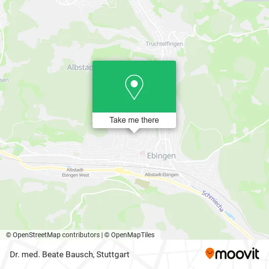 Карта Dr. med. Beate Bausch