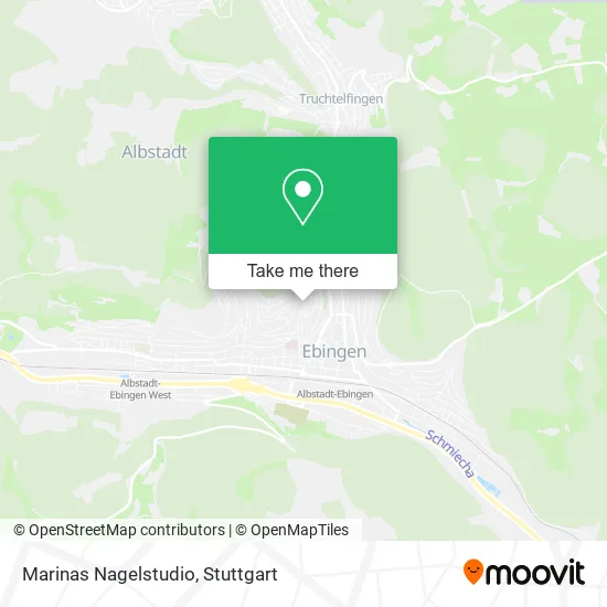 Карта Marinas Nagelstudio