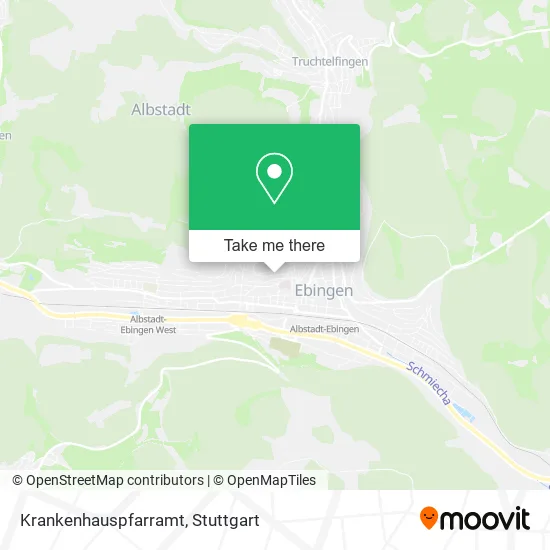 Карта Krankenhauspfarramt