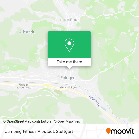 Карта Jumping Fitness Albstadt