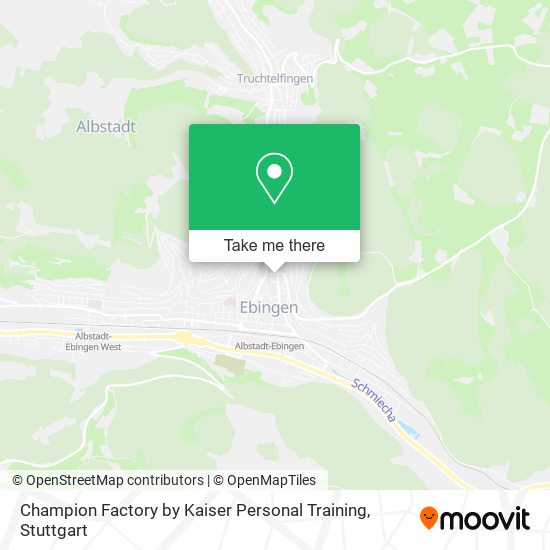 Champion Factory by Kaiser Personal Training map