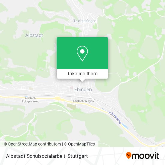 Albstadt Schulsozialarbeit map