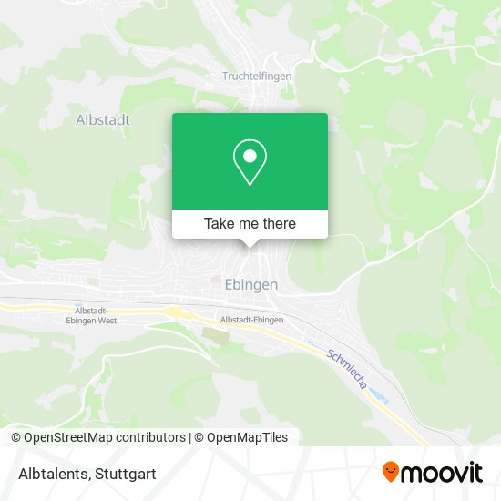 Карта Albtalents