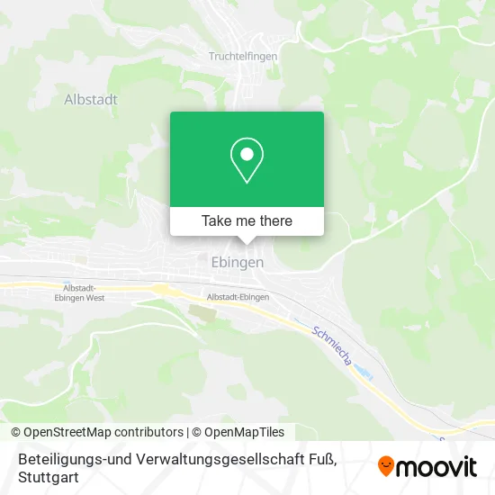 Карта Beteiligungs-und Verwaltungsgesellschaft Fuß