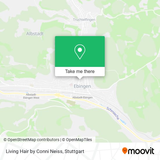 Living Hair by Conni Neiss map