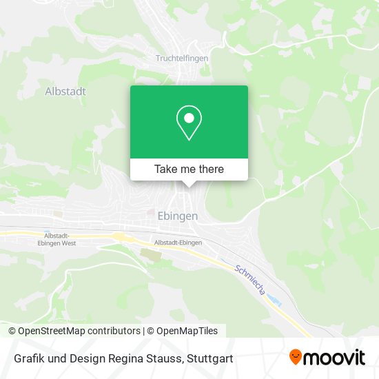 Карта Grafik und Design Regina Stauss